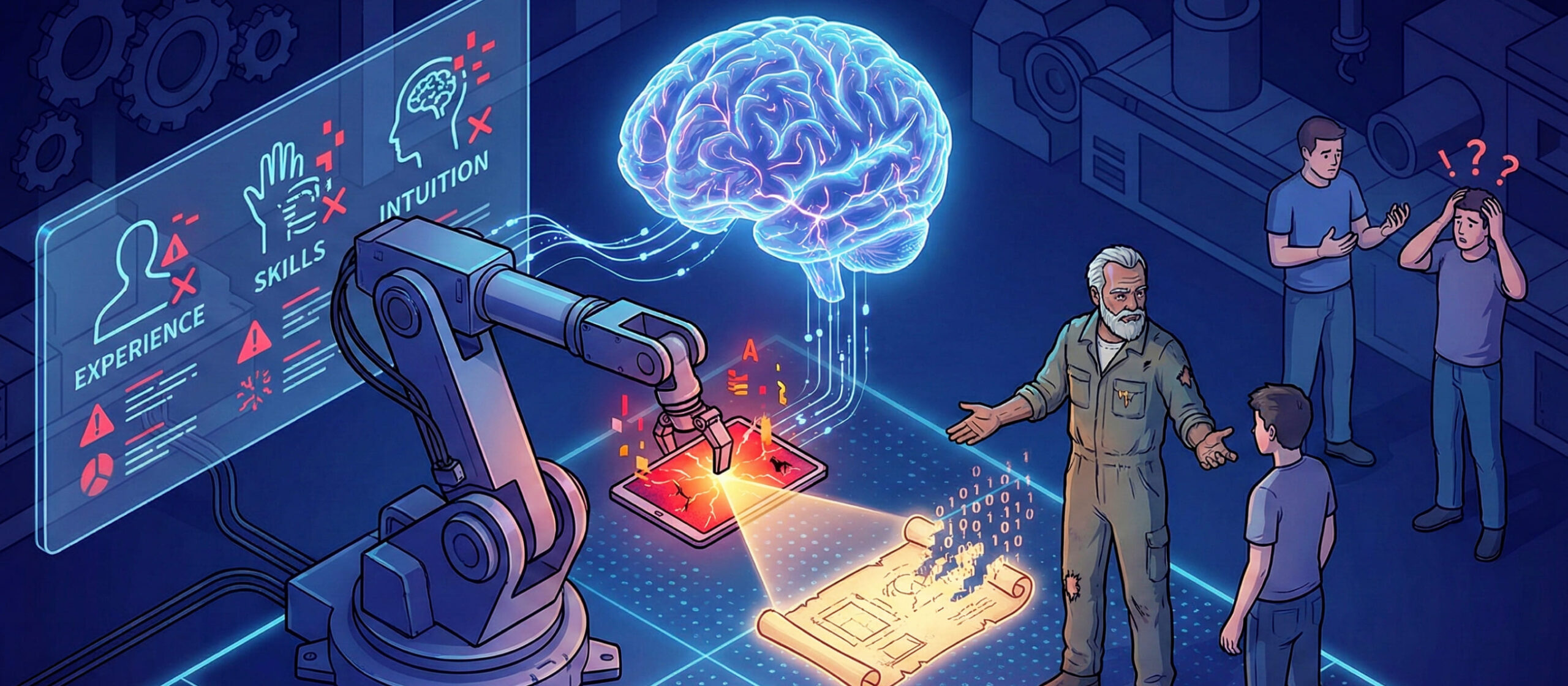 AI in Manufacturing: Solivng the Workforce Knowledge Gap
